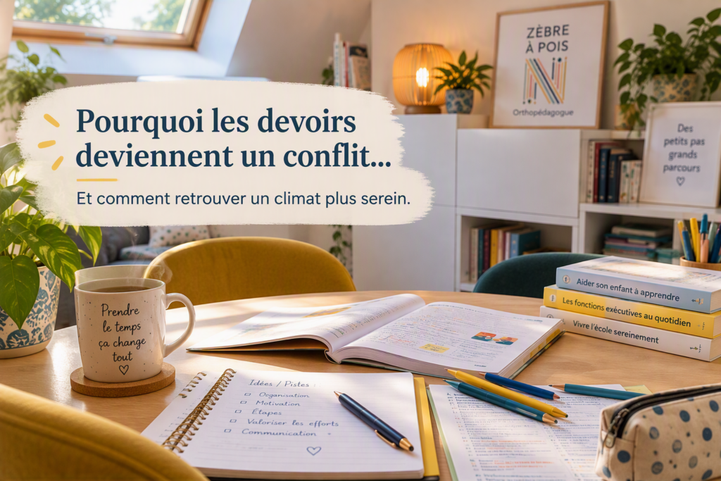 Pourquoi les devoirs deviennent une source de conflits dans la famille
