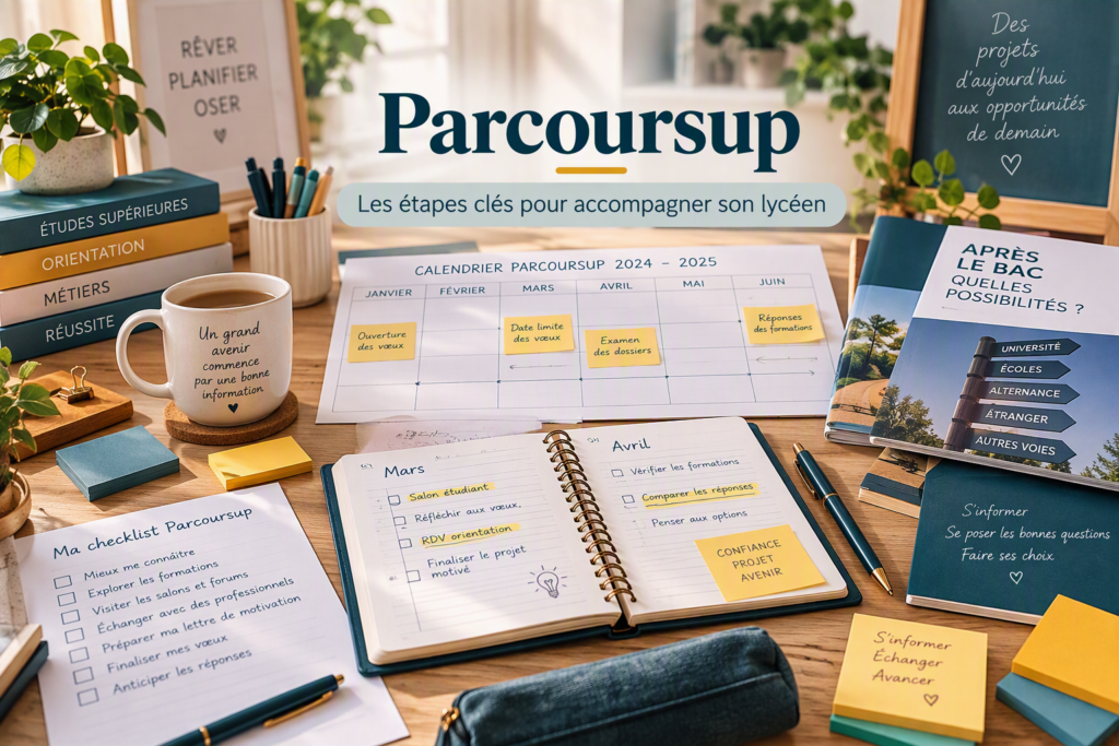 Parcoursup et accompagnement des lycéens dans leur orientation après le bac